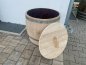Preview: Holzfass 180 Liter abgeschliffen  2/3 von 225 Liter Weinfass